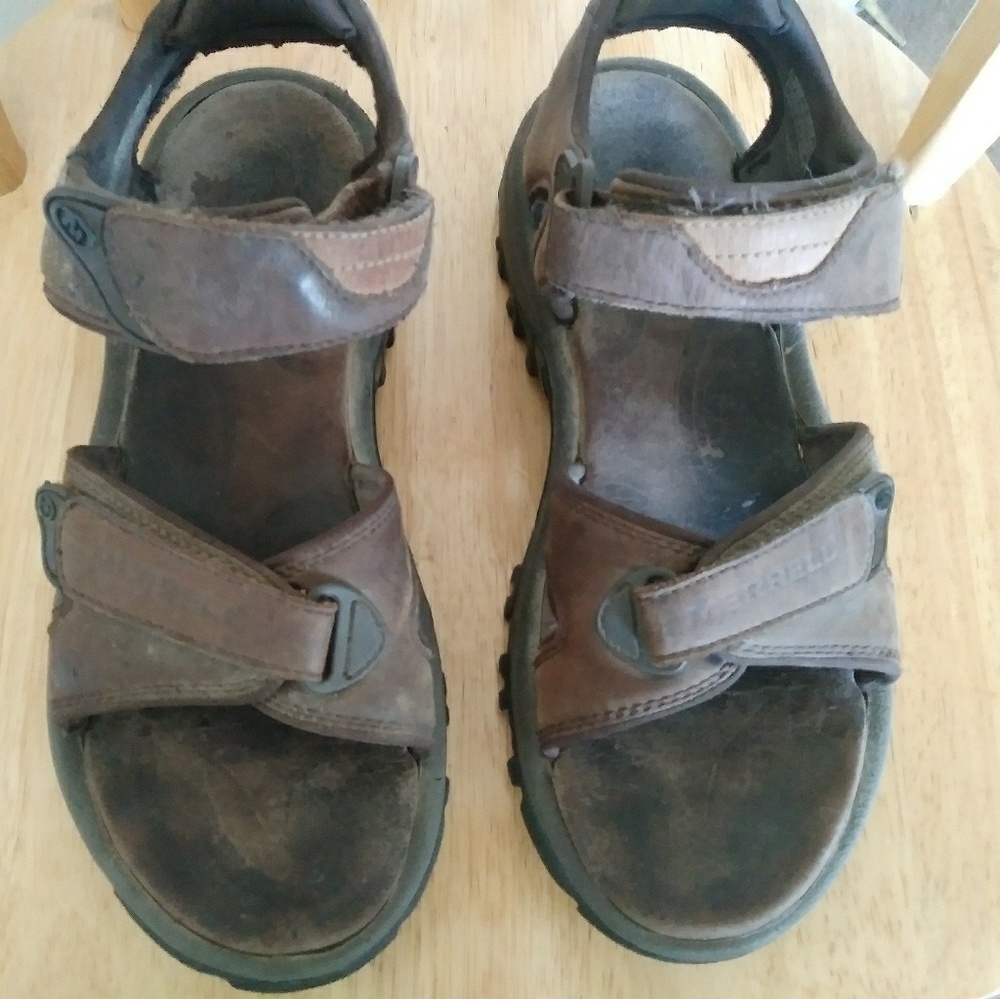 Merrell strap sandals men sz 10